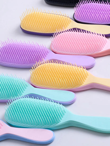 Hair Brush Anti Static Hair Comb Wet Dry Portable Detangler Hair Scalp Massage CombStyling Tool Расческа Для Волос Barber Comb