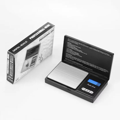 Mini Electronic Scale Pocket Digital Scale for Gold Sterling Silver Jewelry Scale Precision Scale 200/500gX0.01g/1kgX0.1g