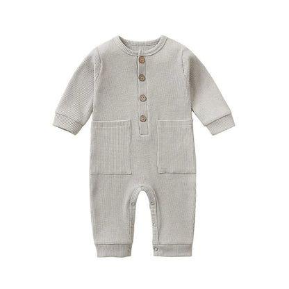 Cotton Jumpsuits Newborn Baby Rompers Sleepsuits INS Jumpers One-pieces Sleepers Autumn Spring Growings Roupa De Bebe Grows