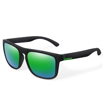 LOISRUBY Brand Polarized Cycling Sunglasses Men Car Driving Color Changing Bike Motorcycle Square Frame Hinking Festival
