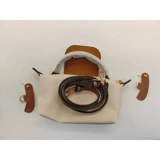 1 Set Of High-quality Lc Waterproof Nylon Women's Shoulder Bag, Multi-functional Phone Bag With Shoulder Strap