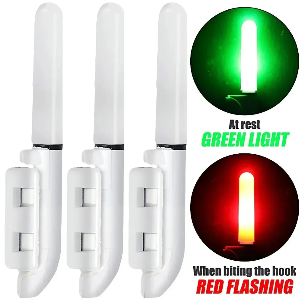 LED Removable Waterproof Fishing Electronic Rod Luminous Light with CR425 Battery Float Tackle Night Rock Fishing Accessorie