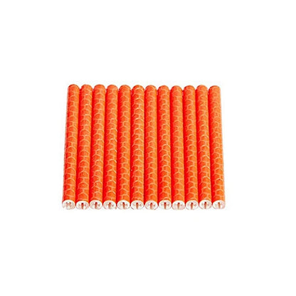12PCS/Bag Bicycle Wheel Spokes Reflective Sticker Tube Strip Warning Light DIY 7.5cm MTB Cycling Reflector Reflective Safety Kit
