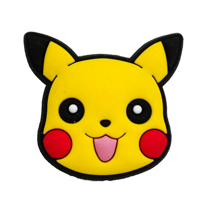 Random 10/20/30/50pcs Pokemon Cartoon Shoe Charms for Kids Sandals Classic Shoe Accessories Decoration Pins Party Birthday Gifts