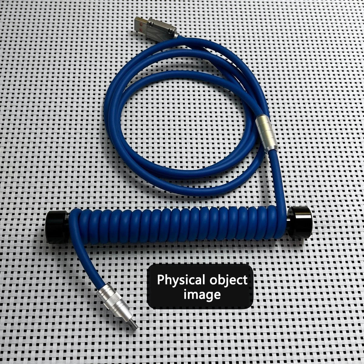 Coiled Cable Protection Rod Coiled Keyboard Cable Weight Rod Reel Stick Cable Organizer 15cm All-Metal Cable Organizer Winder