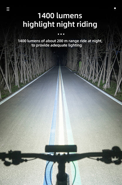 OFFBONDAGE Bicycle Light Front  Bike Light Waterproof Flashlight USB Charging MTB Road Cycling Lamp Accessories