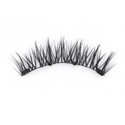 YSDO 1Pair Glue-free Magnetic Eyelashes Natural 3D Mink Eyelashes 2025 New Reusable Sensitive Eye Friendly Magnet Eyelash Kit