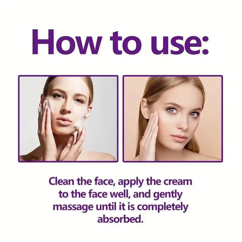 2-Minute Facial Lift Day and Night Cream with Retinol, Hyaluronic Acid, and Collagen - Moisturizing Lotion Suitable for All Light Skin Tones, Fragrance-Free, Absorbs in 2 Minutes