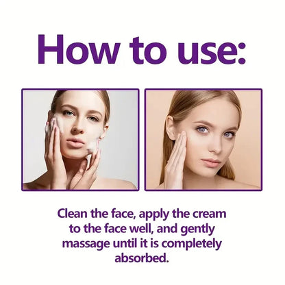 2-Minute Facial Lift Day and Night Cream with Retinol, Hyaluronic Acid, and Collagen - Moisturizing Lotion Suitable for All Light Skin Tones, Fragrance-Free, Absorbs in 2 Minutes