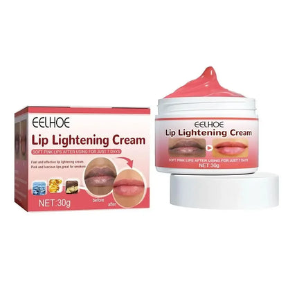 Lip Care Cream Black Dark Smoke Lip Removal Moisturizing Nourish Brighten Fade Lips Line Bleach Anti Crack Lip Lightening Cream