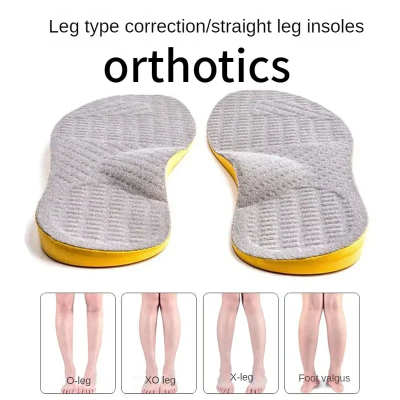 2026 Orthotic Insole For Flat Feet Arch Support Orthopedic Shoes Sole Insoles For Feet Men Women O/X Leg Corrected Care Pad