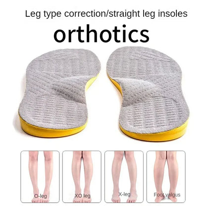 2026 Orthotic Insole For Flat Feet Arch Support Orthopedic Shoes Sole Insoles For Feet Men Women O/X Leg Corrected Care Pad