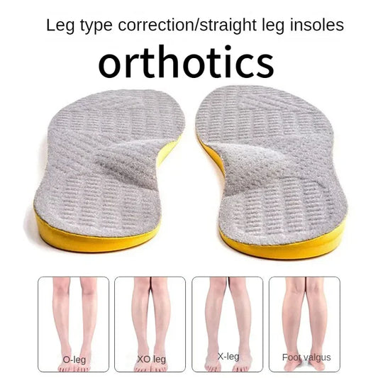 2026 Orthotic Insole For Flat Feet Arch Support Orthopedic Shoes Sole Insoles For Feet Men Women O/X Leg Corrected Care Pad