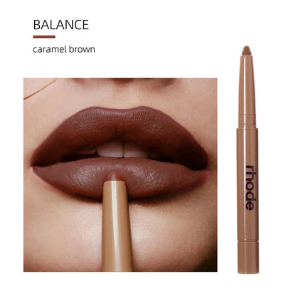 Rhode Skin Peptide Lip Shape Pen Lip Liner Long Lasting Lip Tint Pencil Pen Makeup Lipstick Powder Blusher Gloss Makeup Lipliner