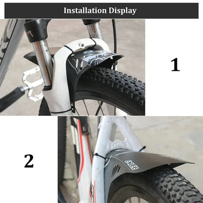 1/2PCS Universal Bike Fenders - Front/Rear Tire Wheel Mudguard MTB Road Bike Wings Mud Guard Cycling Accessories Bicycle Fender