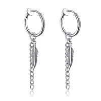 B-Silver Ear Clip