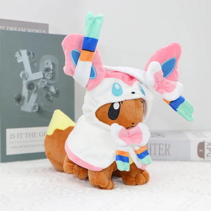 Eevee Cos Umbreon Espeon Jolteon Flareon Glaceon Vaporeon Sylveon Leafeon Plush Toys Stuffed Soft Stuffed Animal Plushies 20CM