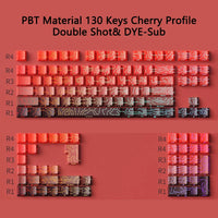 130 keys Red