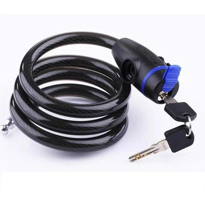 DOMEN Bicycle Heavy Duty Chain Lock 8mm Thick Anti-Theft Steel With 2Keys Safety Lock Motorcycle Bike Lock Bicycle  Accessories