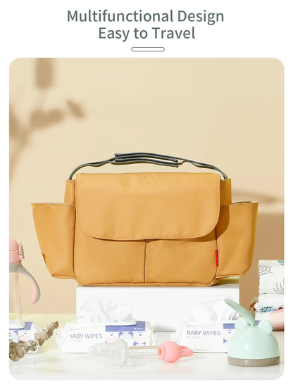 Baby Stroller Bag Pram Organizer Accessories Stroller Cup Holder Cover Trolley Organizer Pouch Travel Accessories