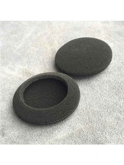 10pcs 18mm 35mm 45mm 50mm 55mm 60mm Headphones Replacement Memory Foam Ear Pads Sponge Cushion Covers Earphone Protective Sleeve