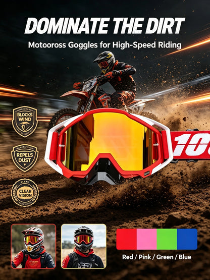 Off-road Goggles Motocross Glasses Motorcycle Sunglasses Man MTB ATV Mask Windproof Protection Skiing Cycling Racing Goggles