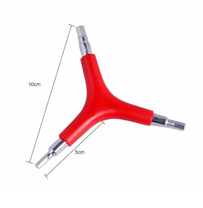 Hex Wrench Y-Type 3 Way 4/5/6mm Spanner Bicycle Repair Tools Trigeminal Hexagon Spanner Cycling MTB Mountain Bike Accessories