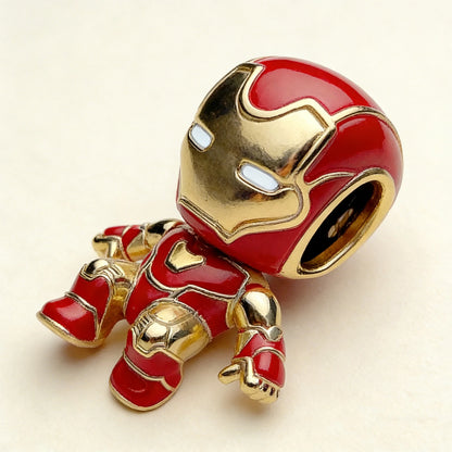 Hot Selling Iron Man,Spider Man,Joker Charm Bead fit European Original Silver Bracelet DIY Jewelry Gift Accessories for Women