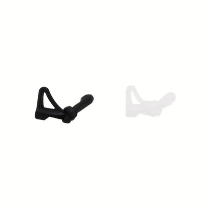 10pcs Glasses Anti-slip Silicone Sleeve Eye Frame Leg Drag Fixed Ear Hook Bracket Anti-drop Artifact Glasses Accessories