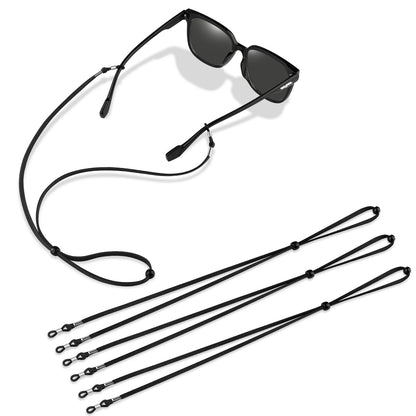 Solid Color Anti-lost Eyeglass Lanyard Suede Cloth Rope Adjustable Glasses Strap Unisex Anti-Slip Anti-Lost Glass