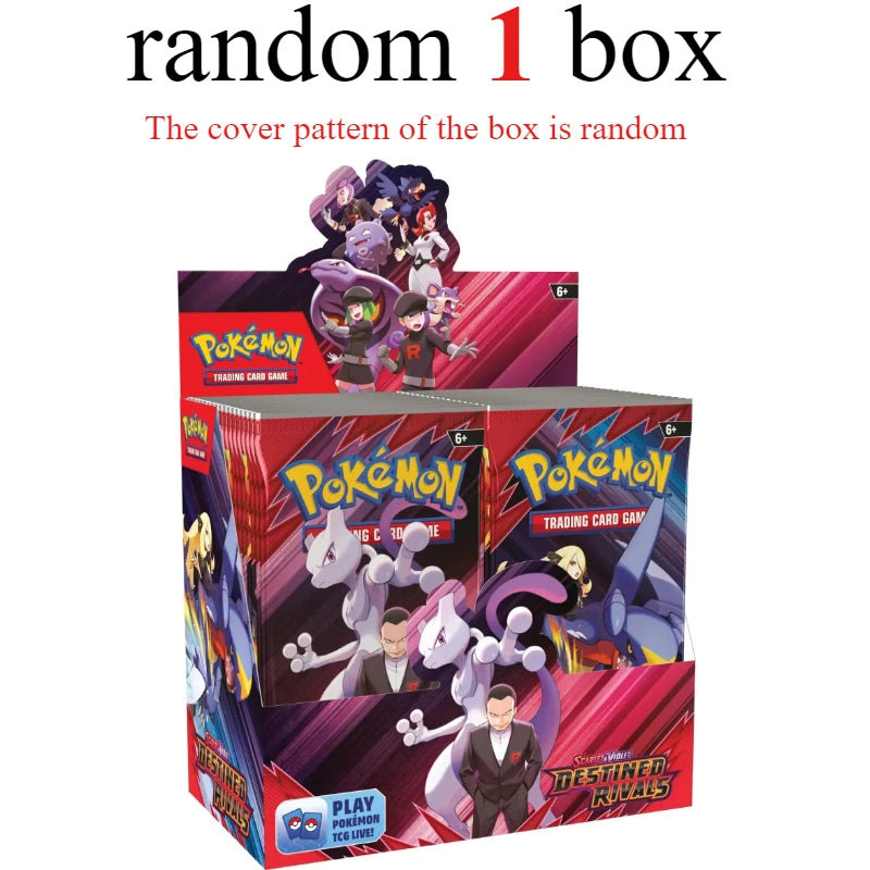 360 units/case Pokémon Scarlet & Violet 151 Prism Scale Fusion Strike English Booster Battle Transaction Gift Card Halloween