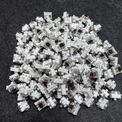 20-100pc Mechanical Keyboard Switches Blue Red Brown Switch Customizable Hot-Swappable 3 Pins Cross Stem for Mechanical Keyboard