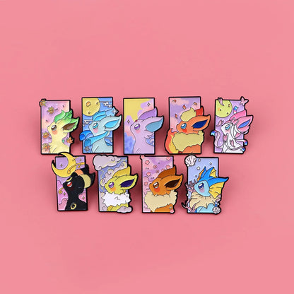 Cute Anime Game Enamel Pin Cool Monster Animal Brooches Woman Men Backpack Accessories Bags Badge Lapel Jewelry Gift for Fans