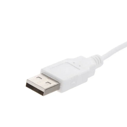 XIKCU White USB Cable Charging Line Suit HF-5 HF-9 HF-6 Oral Irrigator Teeth Water Flosser Power Cord USB Electrical Cord