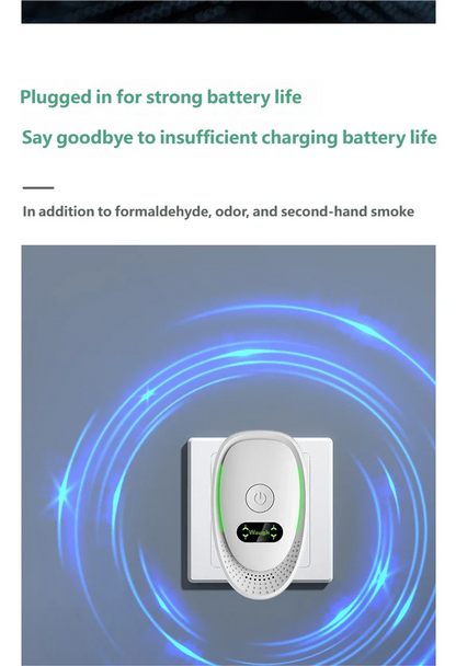 HOMEFISH 2026 New Negative Ion Air Purifier Pet Deodorizer Odor Deodorizer Intelligent Negative Ion