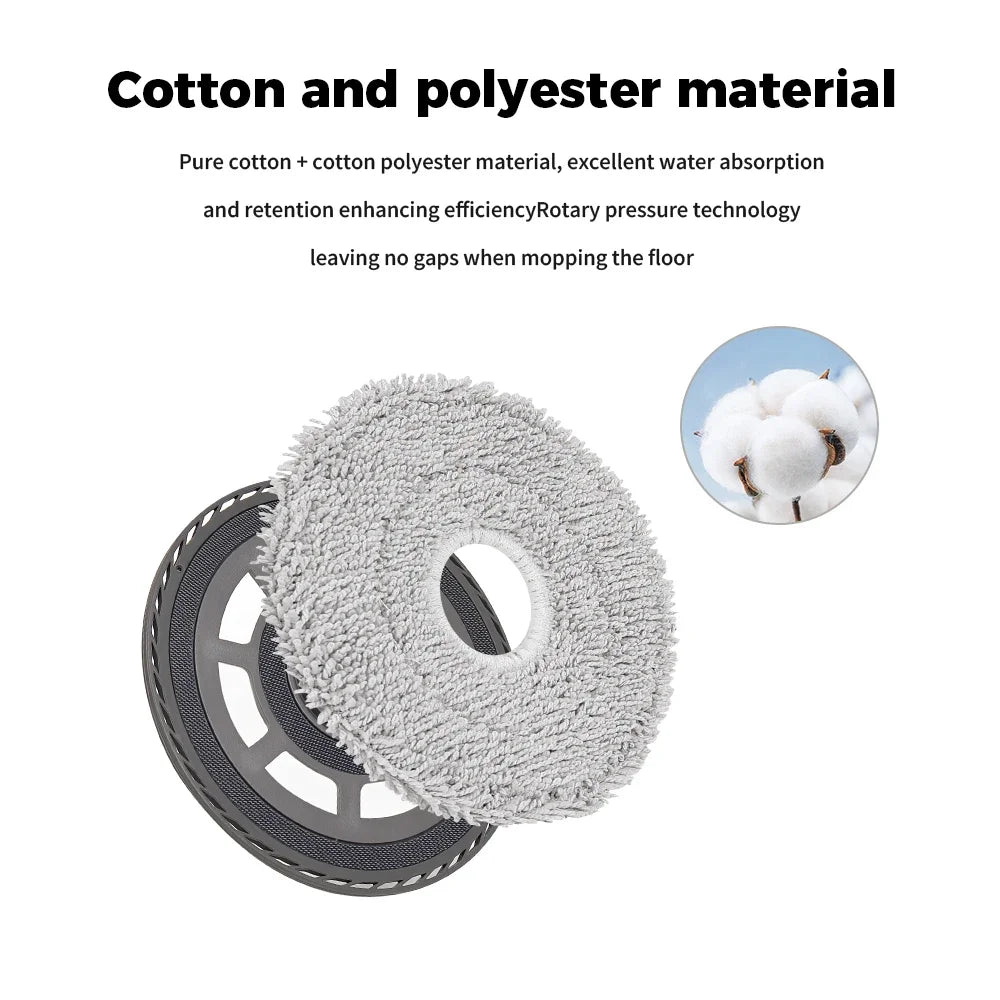 For Dreame Main Side Brush Hepa Filter Mop Rags Dust Bag X50 Pro/X50 Ultra/X50Master/L40S Pro Ultra/L50 Pro Ultra/MOVA V50 Ultra