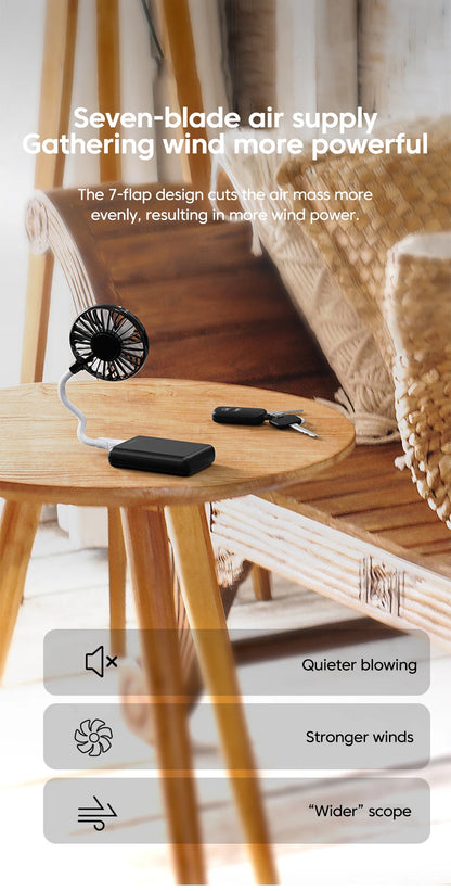 Portable Small Fan USB Fan Mini Silent Office Desk Fan For Summer Outdoors And Travel USB Cooling Fan Mini Play Plug Fans ﻿