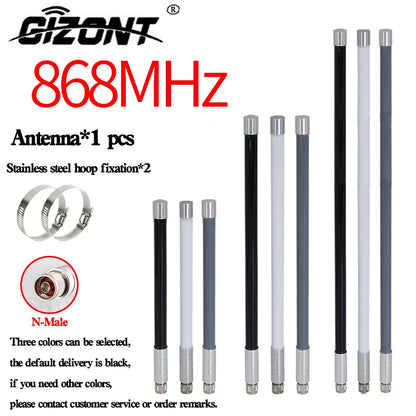 868MHz Fiberglass Antenna Outdoor OMNI Antenna 868 MHz Helium Bobcat Miner  Hotspot Antennas for Meshtastic Lorawan Long Range N