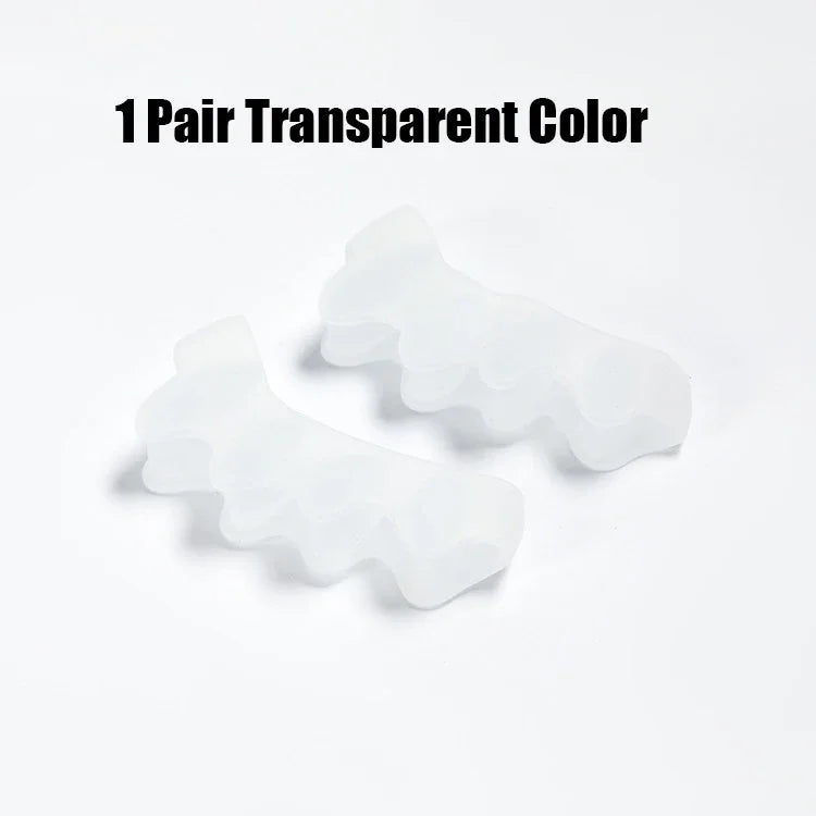 Toe Separators Doctor Recommended Correct Foot and Bunion Pain,Plantar Fasciitis Toe Straightener to Improve Functional Mobility