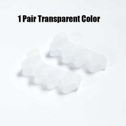 Toe Separators Doctor Recommended Correct Foot and Bunion Pain,Plantar Fasciitis Toe Straightener to Improve Functional Mobility