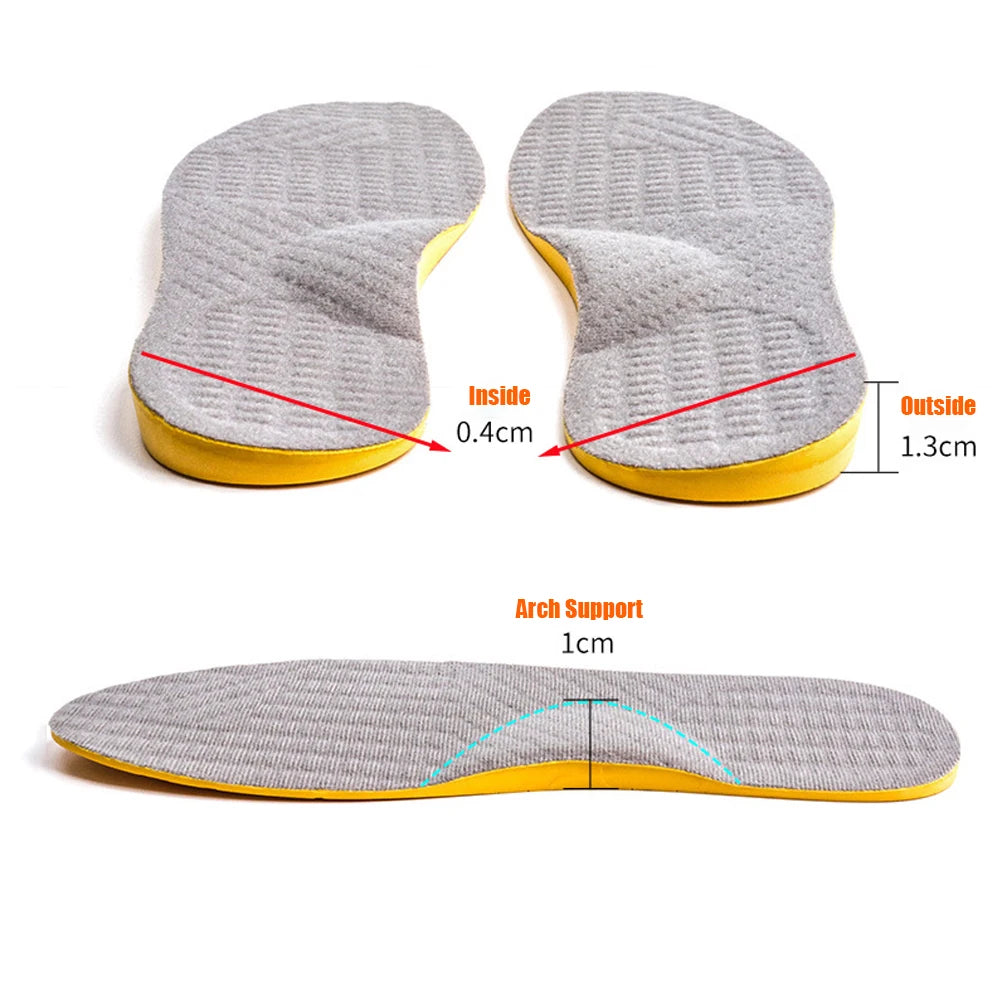 2026 Orthotic Insole For Flat Feet Arch Support Orthopedic Shoes Sole Insoles For Feet Men Women O/X Leg Corrected Care Pad