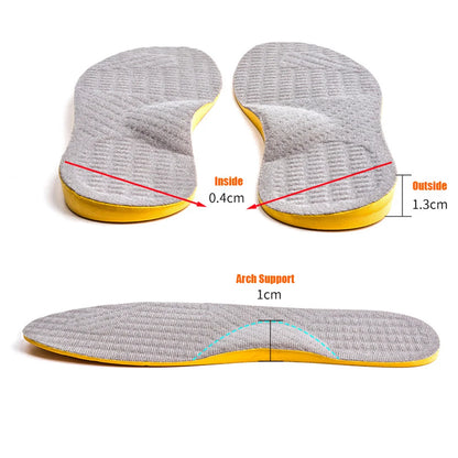 2026 Orthotic Insole For Flat Feet Arch Support Orthopedic Shoes Sole Insoles For Feet Men Women O/X Leg Corrected Care Pad