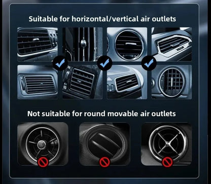 Car Phone Holder Car Air Vent Clip Mount Mobile Cell Stand Smartphone GPS Support For 5-7 Inch Mobile Devices Car accessories