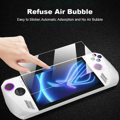 2/3pc Tempered Glass Protective Film for Asus ROG Ally Screen Protector Curved Edge Anti Scratch Handheld Console Game Accessory