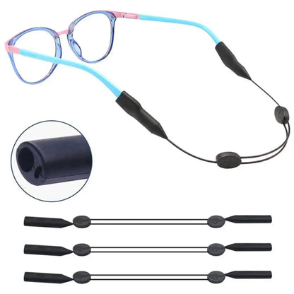 1pc Adjustable Anti-slip Eyewear Retainer Universal Fit Eyeglass Lanyard Sports Sunglasses Unisex Holder Strap Lanyard