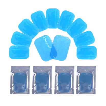 Replaceable Gel Pads for EMS Neck Massager Muscle Stimulator Sticky Stable Massager Sticker Gels for Deep Tissue Therapy
