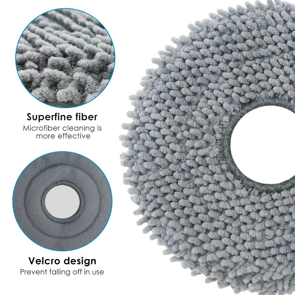 Mop Pads for Roborock Q Revo Master, Q Revo S, Q Revo Pro, Q Revo Maxv, Q Revo Curv Accessories Replacement Parts Mopping Cloths