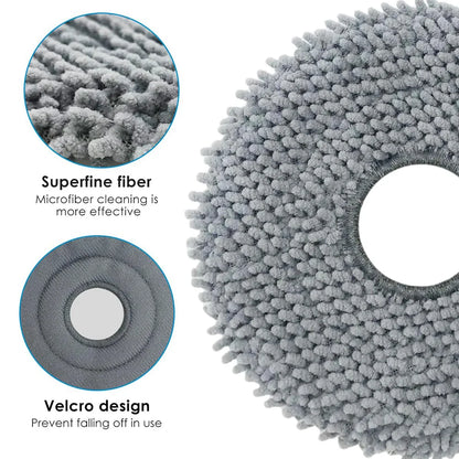 Mop Pads for Roborock Q Revo Master, Q Revo S, Q Revo Pro, Q Revo Maxv, Q Revo Curv Accessories Replacement Parts Mopping Cloths