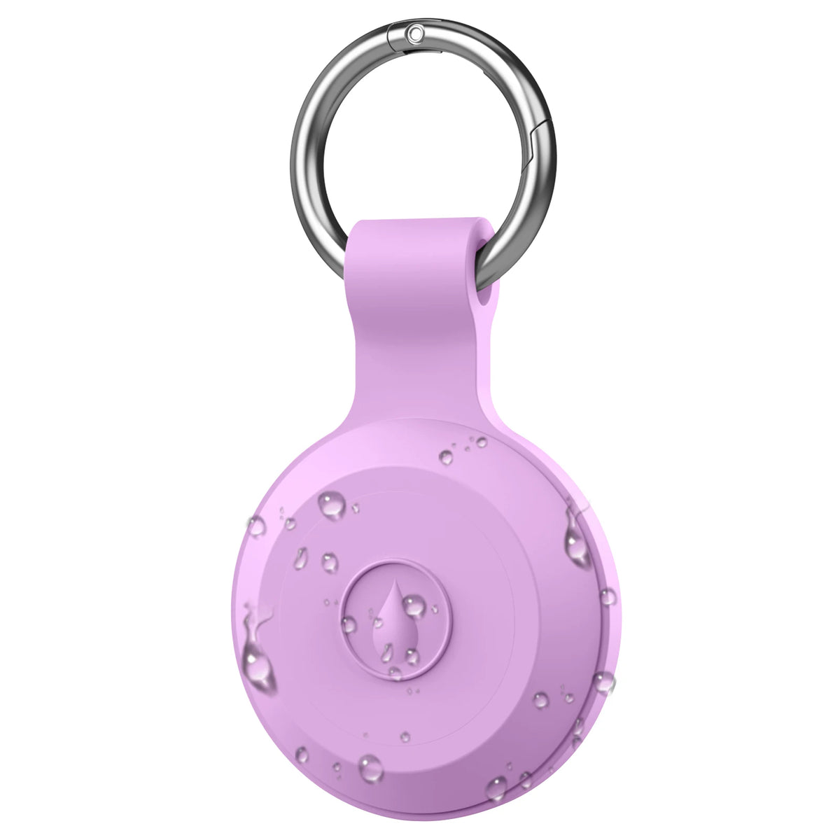 Silicone Case For Apple Airtag Cover 360° Waterproof Dog Cat Collar GPS Finder Protective Cases For Apple Air Tag Shell Keychain