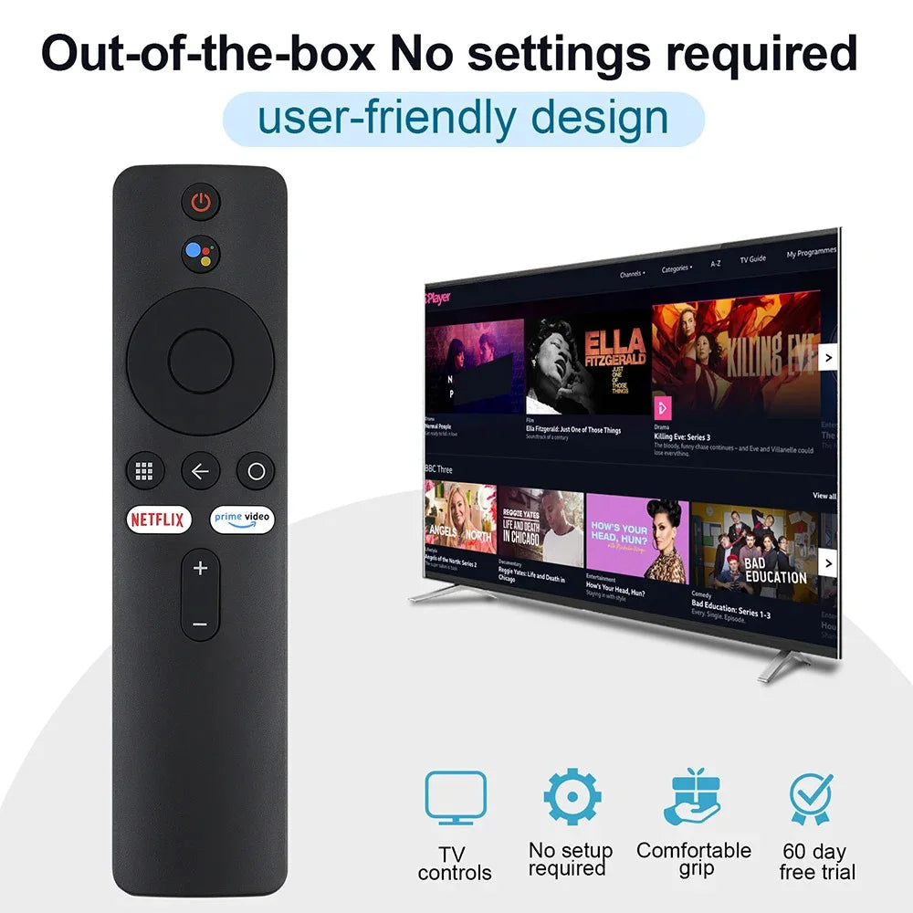 MRSVI Bluetooth Voice Remote Control XMRM-006 With Google Assistant For Xiaomi MI Box S MI TV Stick 4K Smart TV 4X Android